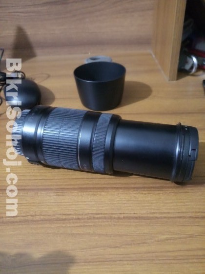 Canon 55-250mm lens ( Fully fress)